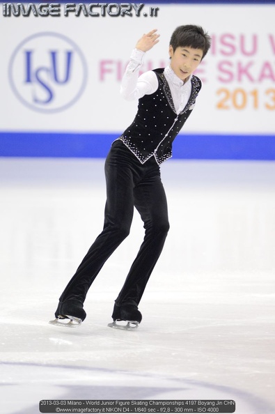 2013-03-03 Milano - World Junior Figure Skating Championships 4197 Boyang Jin CHN.jpg
